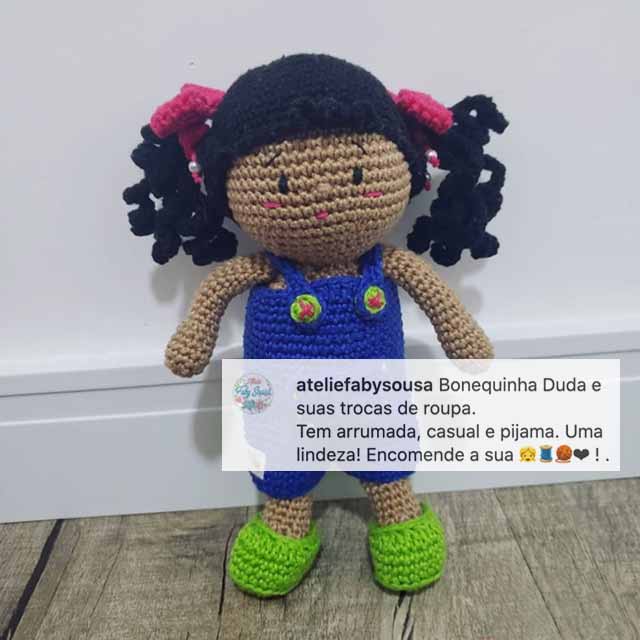 Imagem com Trabalho das Alunas - Boneca Duda #4