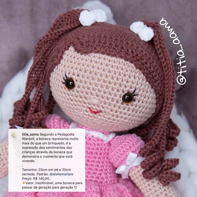 Imagem com Trabalho das Alunas - Bonecas Melhores Amigas #12