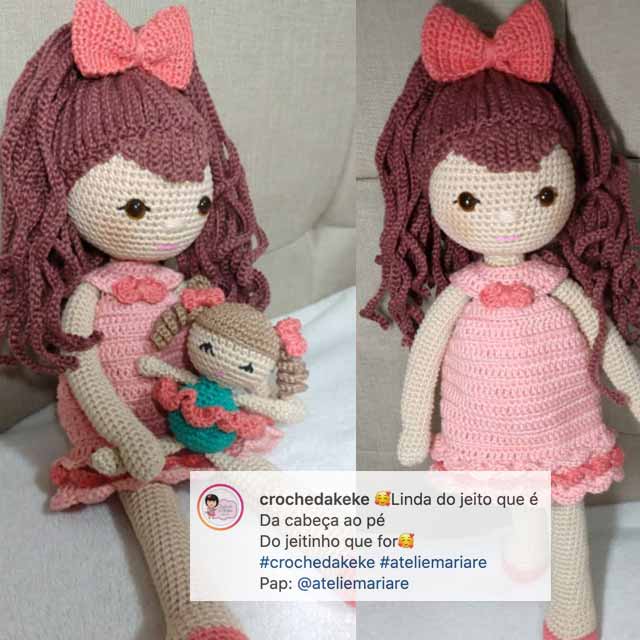 Imagem com Trabalho das Alunas - Boneca Olivia #7